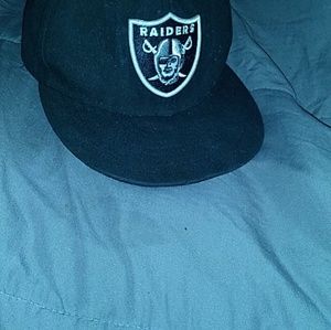 A raiders fitted hat